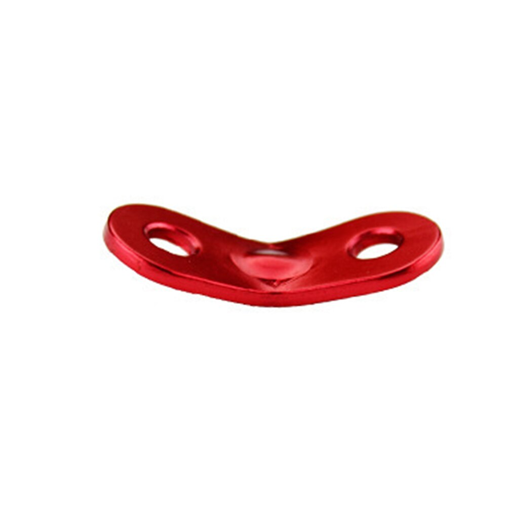 Cheap Goat Tents 6pcs Outdoor Tent Wind Rope Buckle Aluminum Alloy 2 Hole Guyline Adjuster Cord Hook Rope Buckle Camping Equipment   